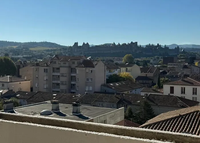 Apartament L'oeil Sur La Cite Carcassonne